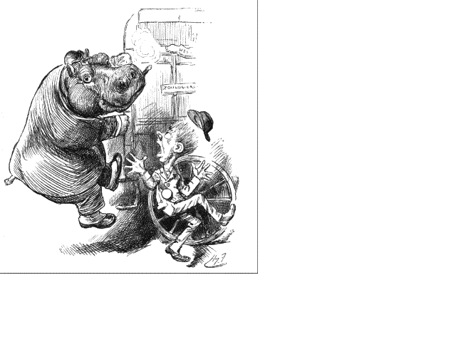 Illustration:It was a hippoptamus