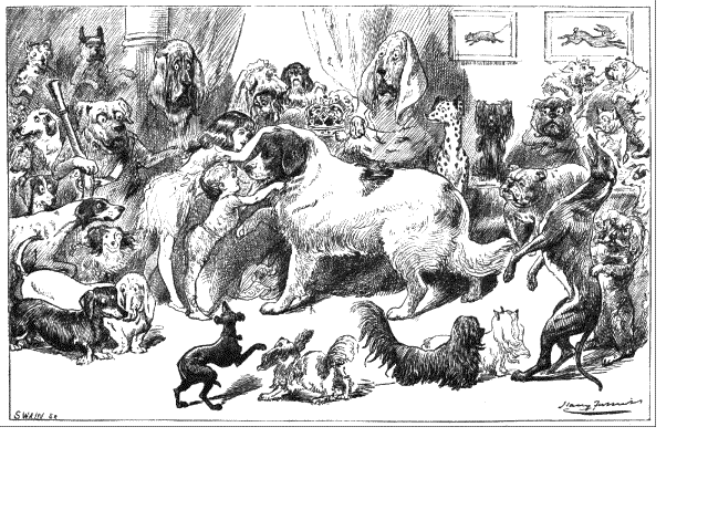 Illustration:The dog-king