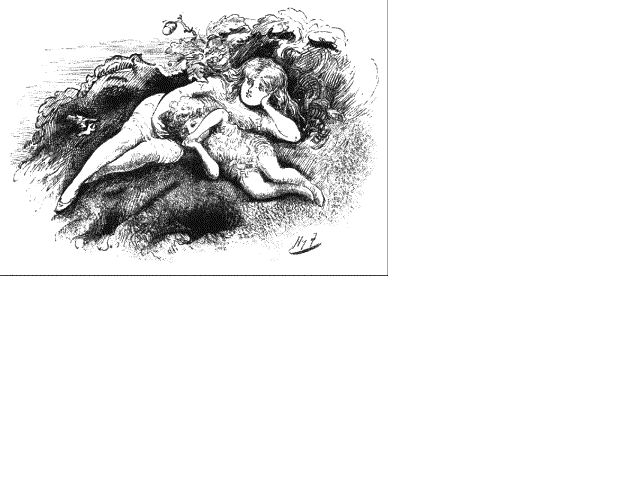 Illustration:Fairies resting