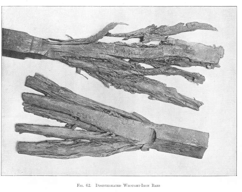 Disintegrated Wrought-Iron Bars