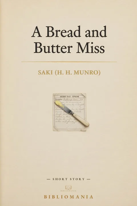 Cover of A Bread and Butter Miss