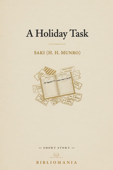 Cover of A Holiday Task