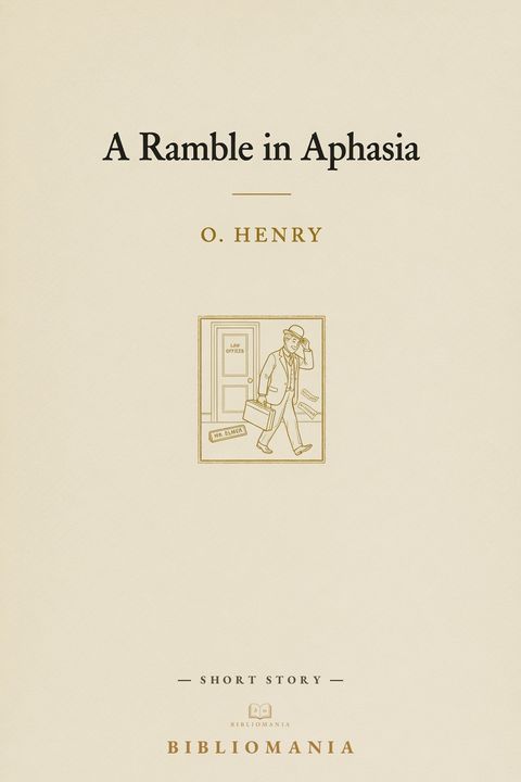 Cover of A Ramble in Aphasia