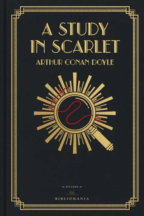 Cover of A Study in Scarlet