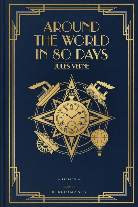 Cover of Around the World in 80 Days