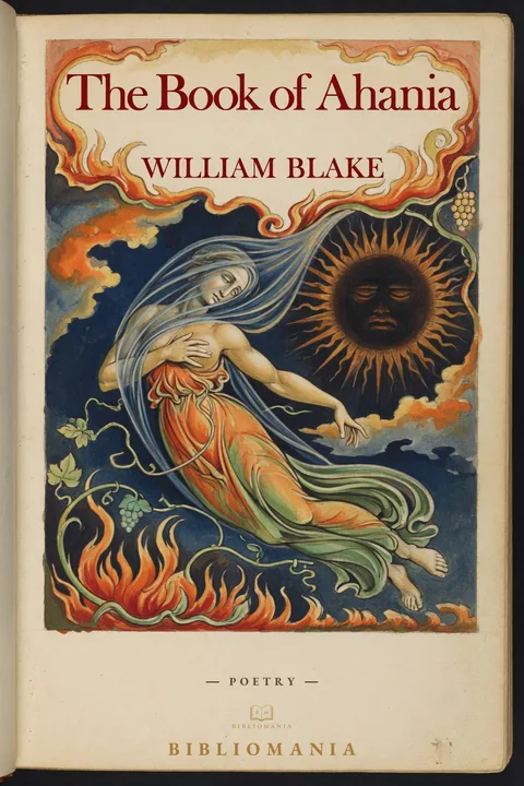 Cover of Book of Ahania