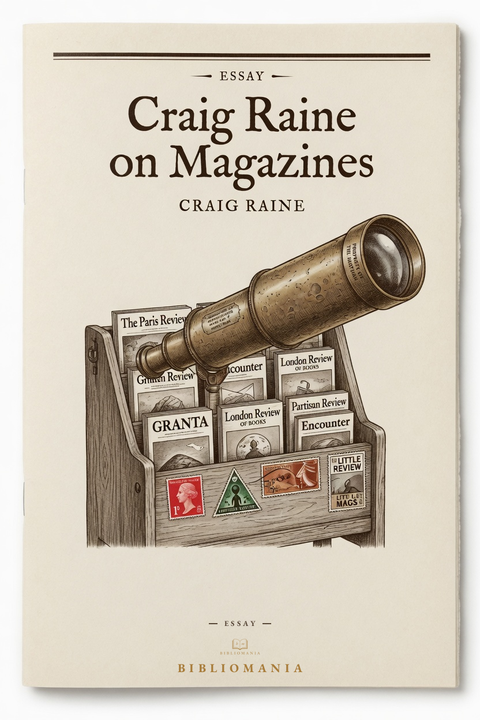Cover of Craig Raine on Magazines