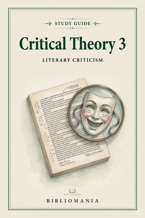 Cover of Critical Theory 3