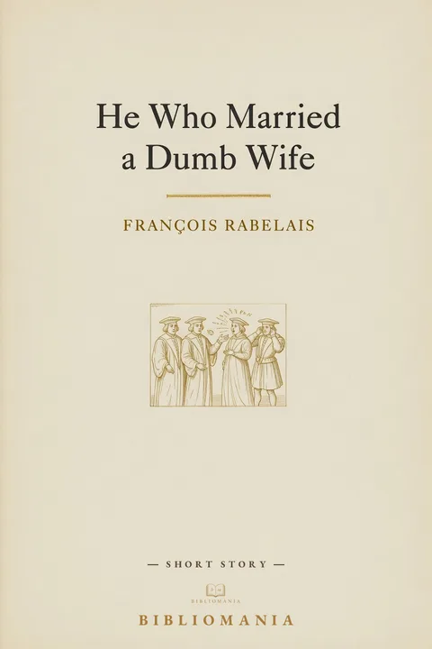 Cover of He Who Married a Dumb Wife