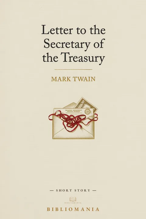 Cover of Letter to Secr. of Treasury