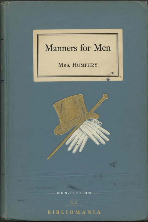 Cover of Manners for Men