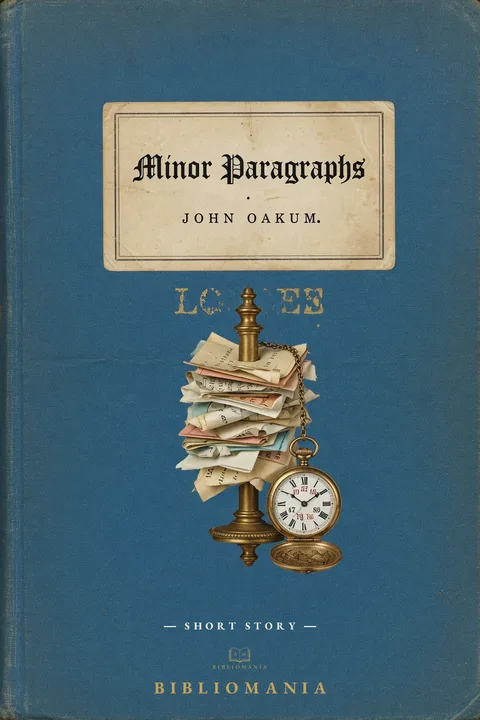 Cover of Minor Paragraphs