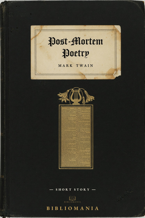 Cover of Post-Mortem Poetry