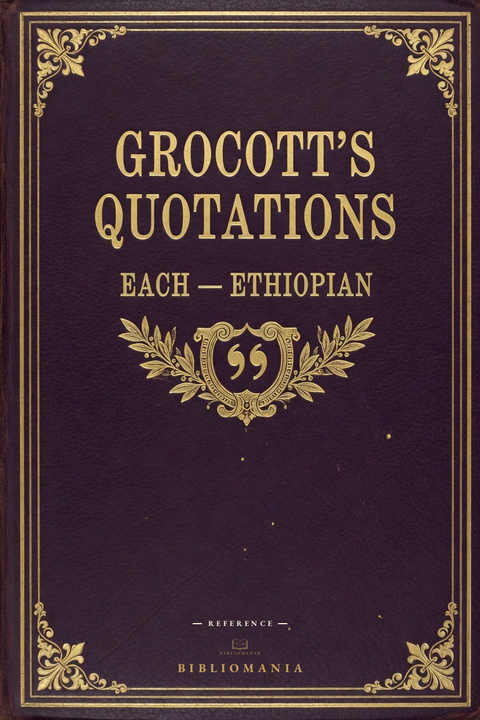 Cover of Each to Ethiopian