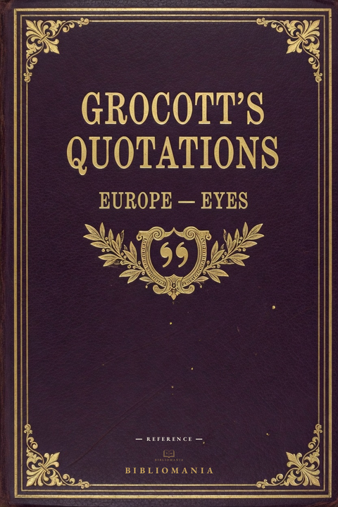 Cover of Europe to Eyes
