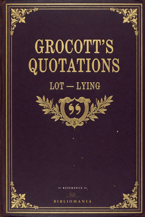 Cover of Lot to Lying