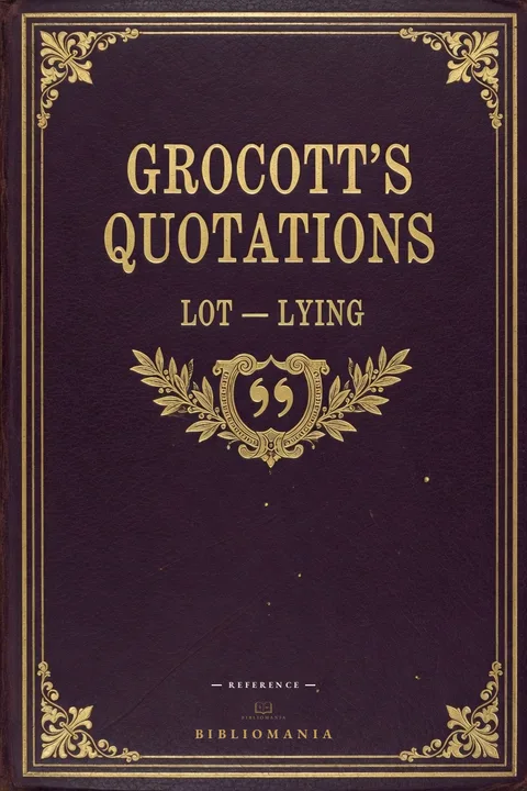 Cover of Lot to Lying