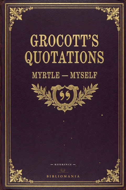 Cover of Myrtle to Myself