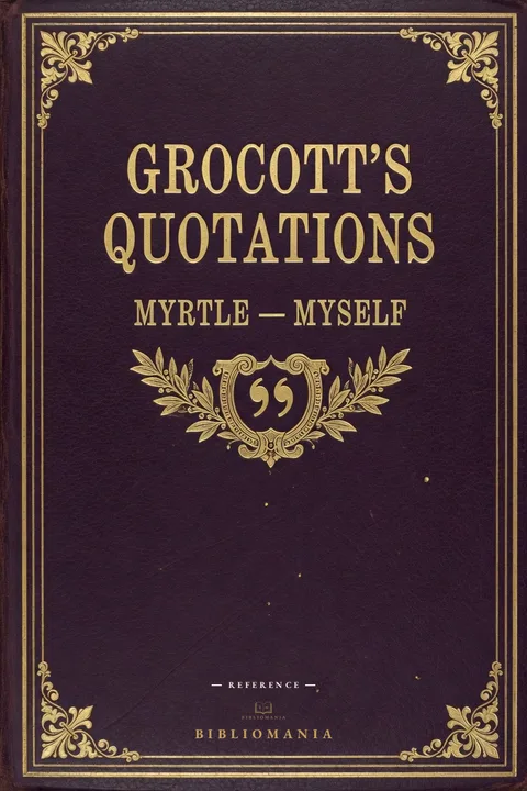 Cover of Myrtle to Myself