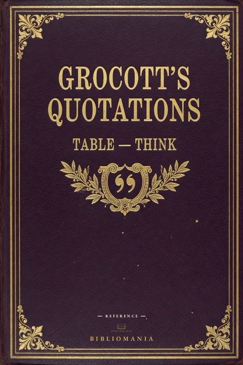 Cover of Table to Think