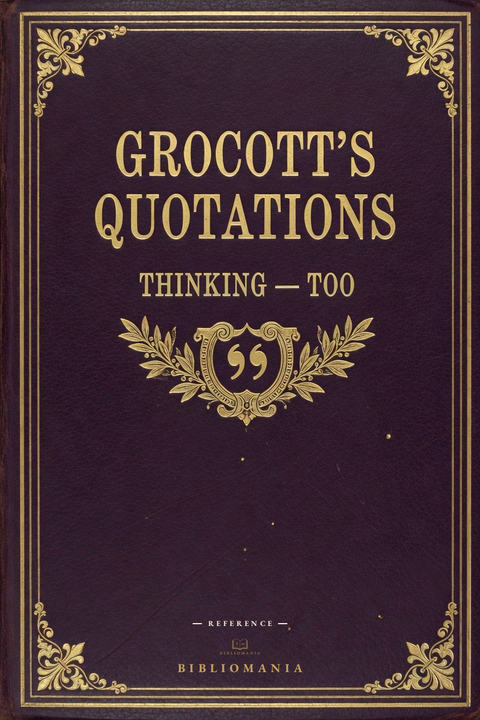 Cover of Thinking to Too
