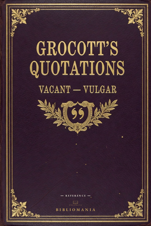 Cover of Vacant to Vulgar