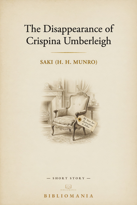 Cover of The Disap.of Crispina U.