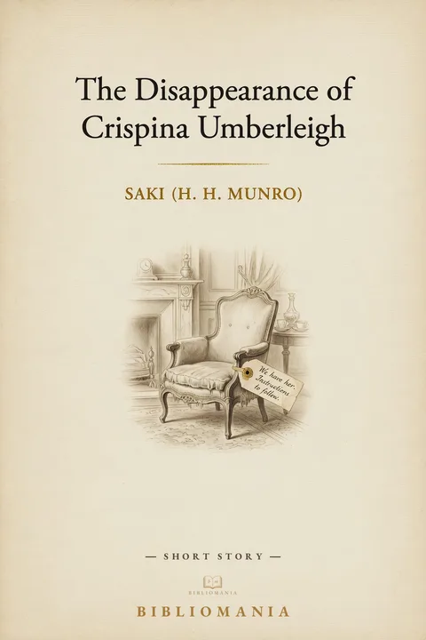 Cover of The Disap.of Crispina U.