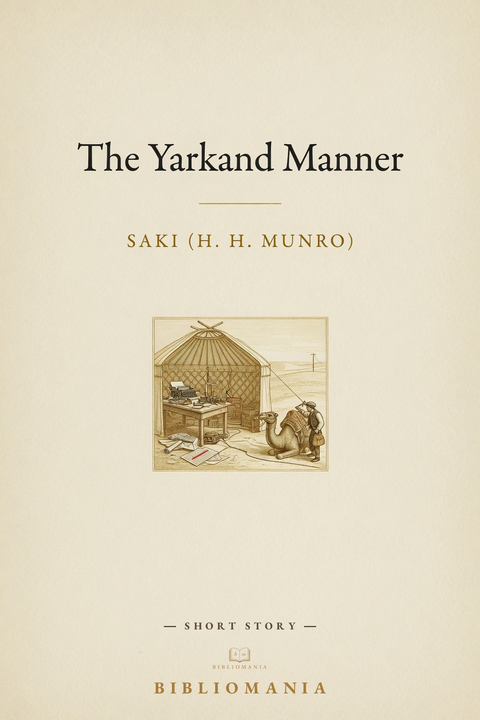 Cover of The Yarkand Manner